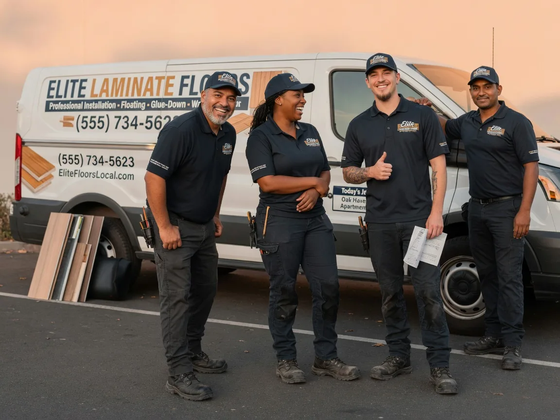 Laminate flooring installation company in Clark, SD